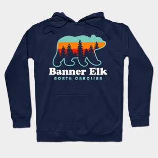 Banner Elk North Carolina Bear Souvenir Hoodie